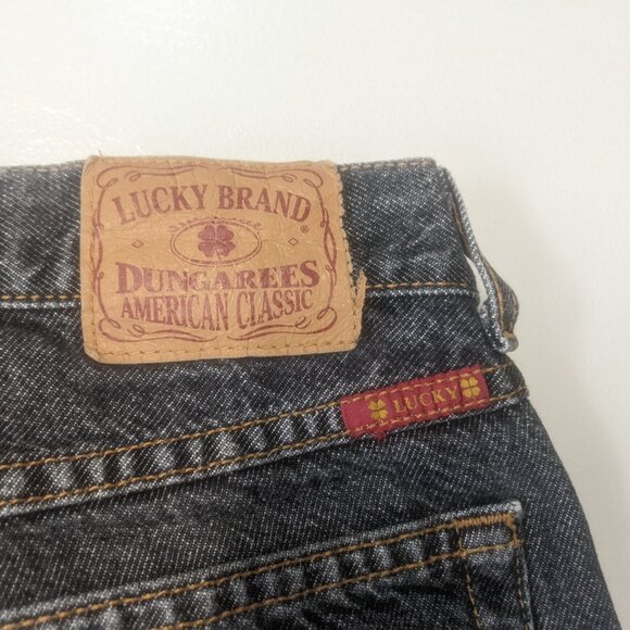 Lucky Brand Jeans Size 4/27 Dark Wash Boot Cut - Picture 4 of 16
